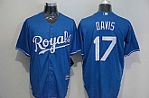 Kansas City Royals #17 Wade Davis Light Blue New Cool Base Stitched MLB Jersey,baseball caps,new era cap wholesale,wholesale hats